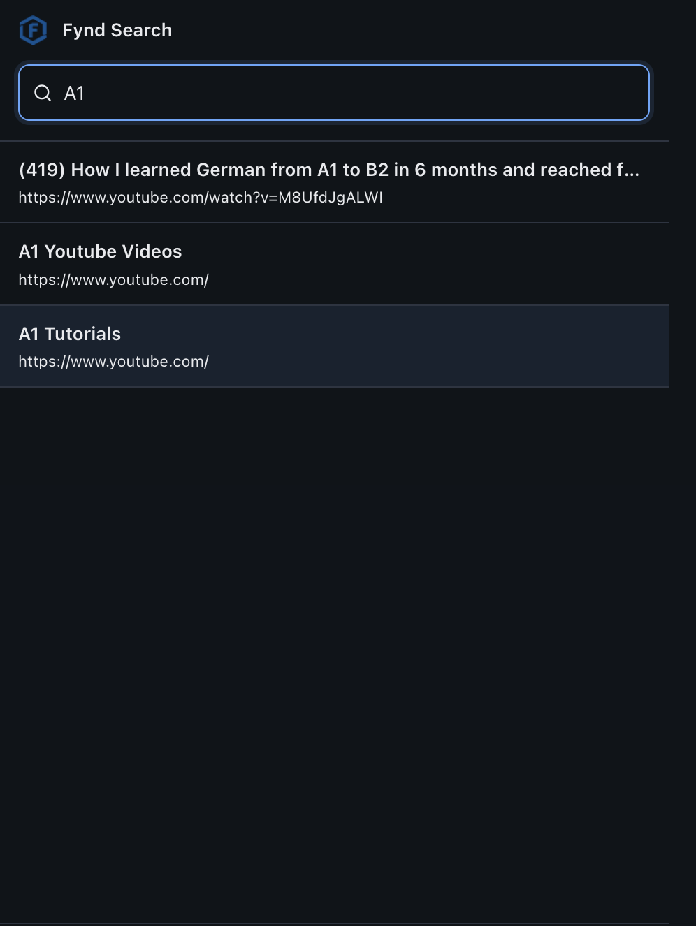 Lightning-fast Search